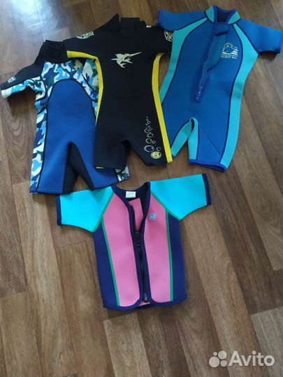 Гидрокостюмы 2-4, 5 лет., купальники