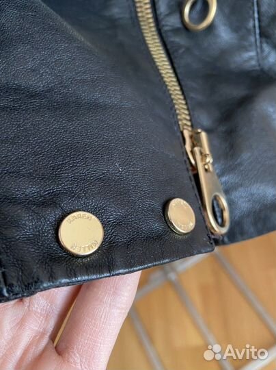 Женская куртка кожаная косуха Karen Millen р.40