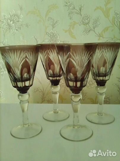 Фужеры винтаж ссср, блюдо, кастрюля 5л и др