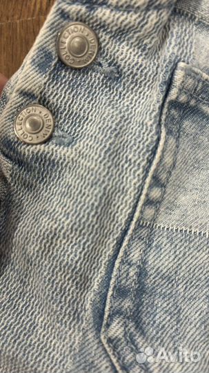 Джинсовый комбинезон 98