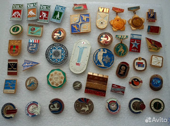 Значки СССР. Спорт. Чемпионаты,спартакиады,турниры