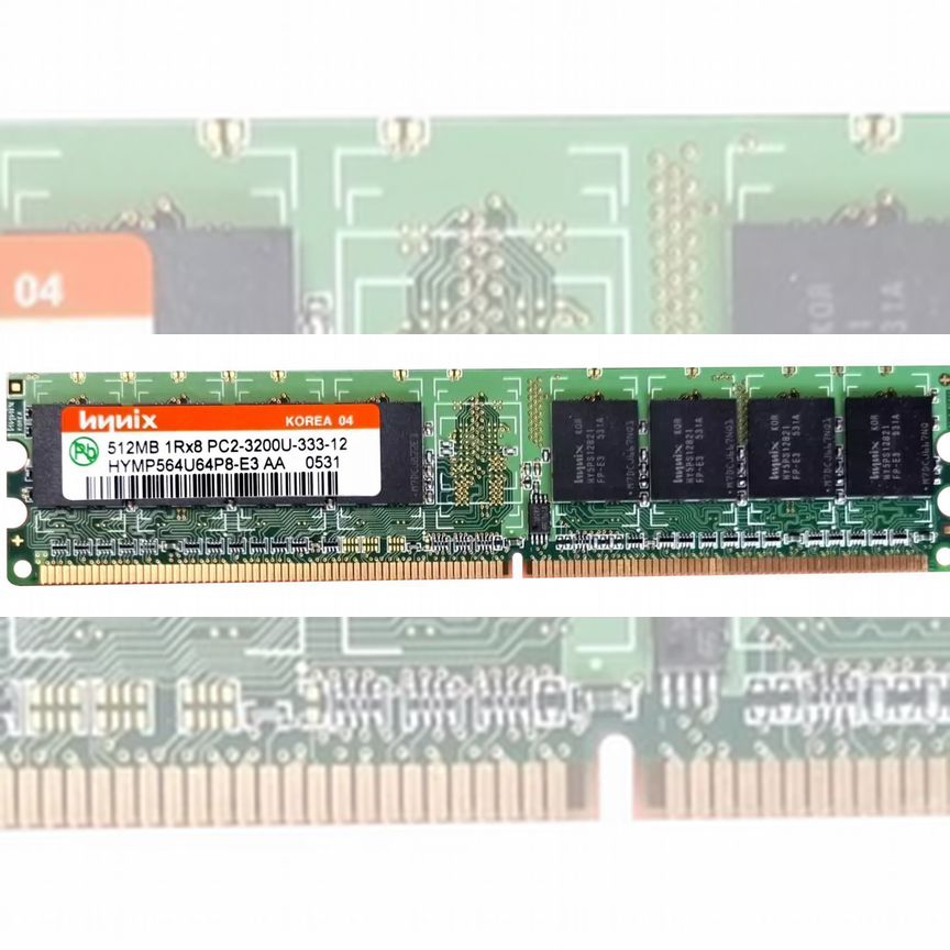 [HYMP564U64P8-E3] Оперативная Память Hynix 512mb Hymp564u64p8-E3