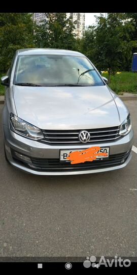 Бампер передний volkswagen polo 5 рестайлинг