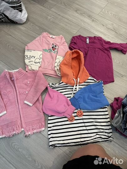 Вещи на девочку от 89-104