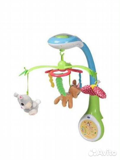 Мобиль с проектором Chicco бэмби