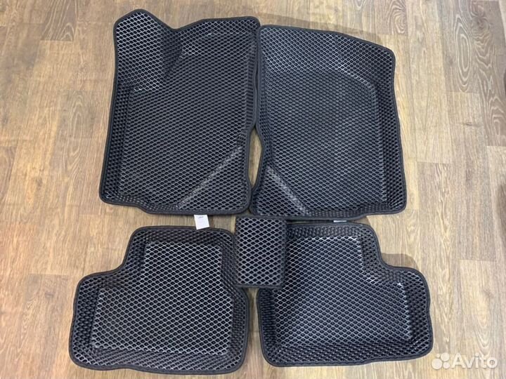 Коврики ева EVA Лада Гранта Калина 3D Новые