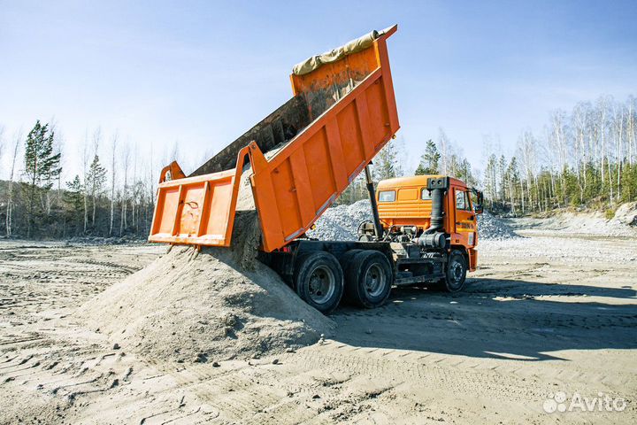 Отсев щебня с доставкой