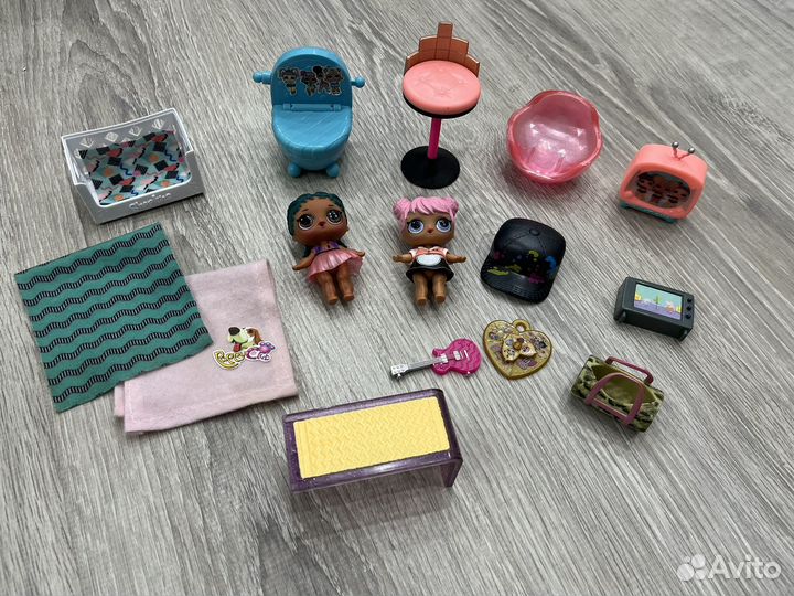 Куклы лол с мебелью