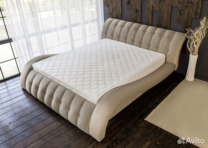 Кровать новая 200х200 Мадрид в велюре