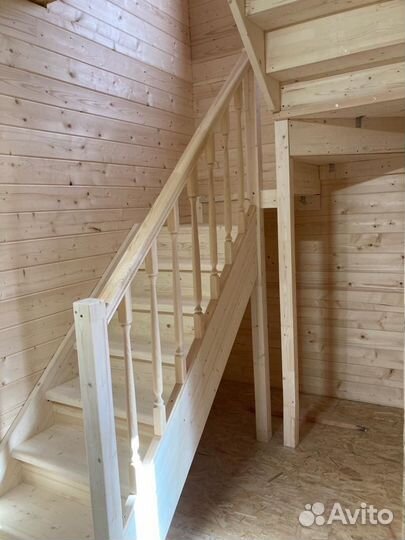 Изготовление деревянных лестниц