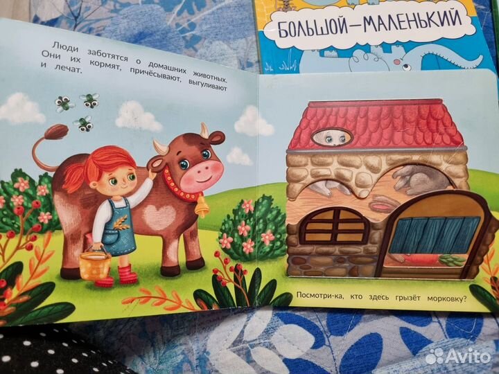 Детские книги с окошками