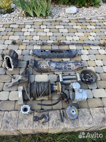 Механическая лебедка land cruiser 70-80