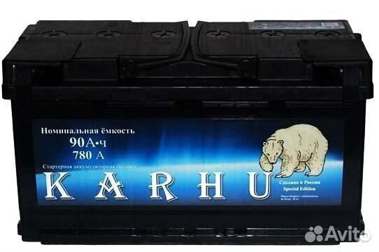 100 А/ч Аккумулятор Karhu 100 А/ч L+