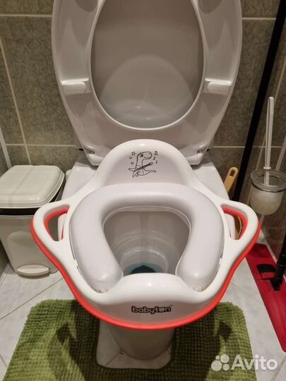Сидушка на унитаз накладка Babyton