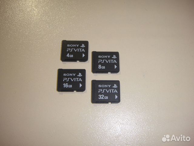 Оригинальные карты памяти Sony PS Vita