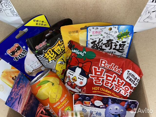 Бокс азиатской еды