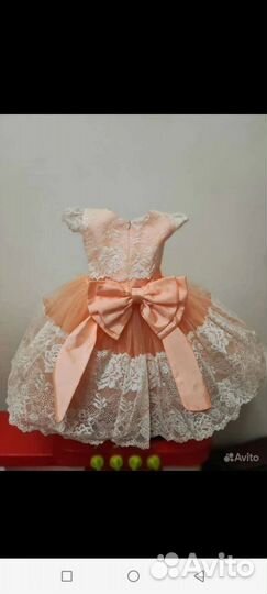 Платье для девочки 86
