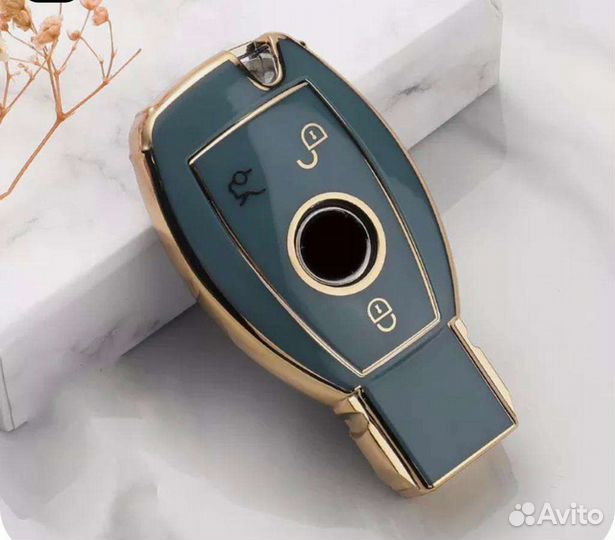 Чехол ключа Mercedes (рыбка)