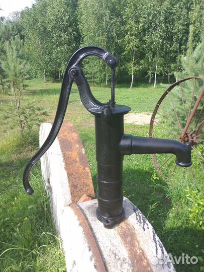 Немецкая довоенная уличная колонка