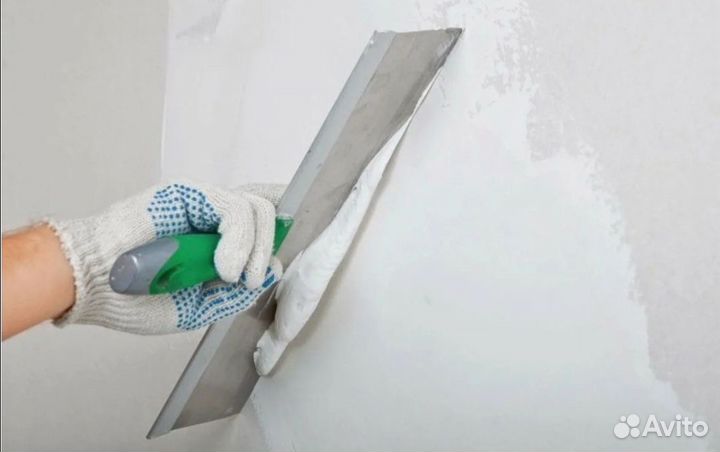 Шпатлевка стен