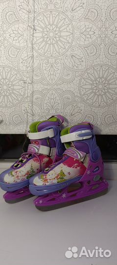 Детские раздвижные коньки 33-36