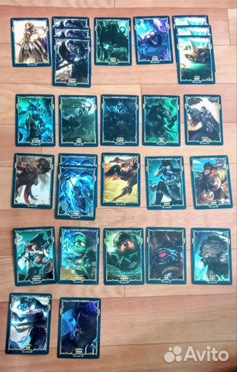 League OF legends коллекционные карточки