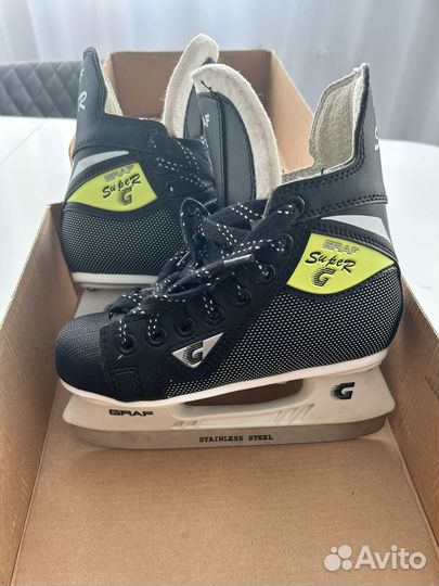 Коньки хоккейные graf super G