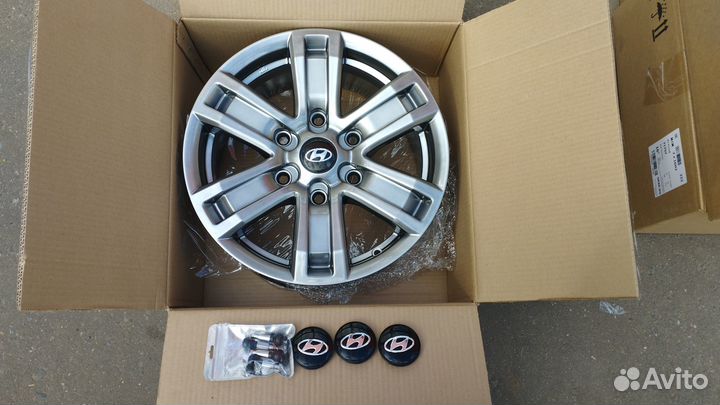 Диски R16 для Hyundai H1-Travel (2007) 2.5CRDi