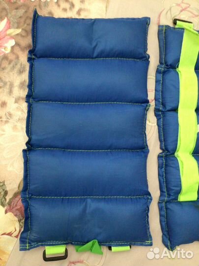 Утяжелители для ног и рук 6 кг каждый по 3 кг