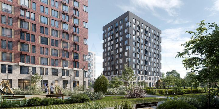 2-к. квартира, 57,2 м², 10/12 эт.