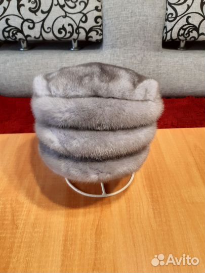 Шапка норковая новая женская