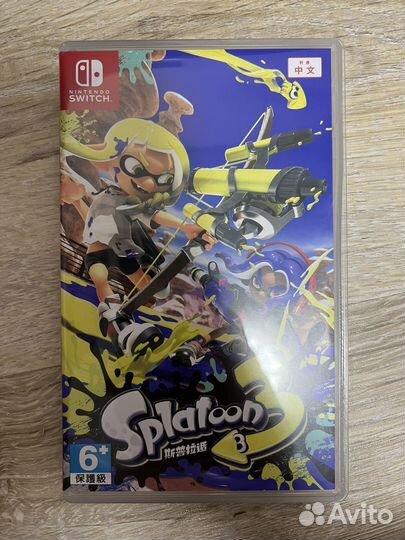 Splatoon 3 картридж