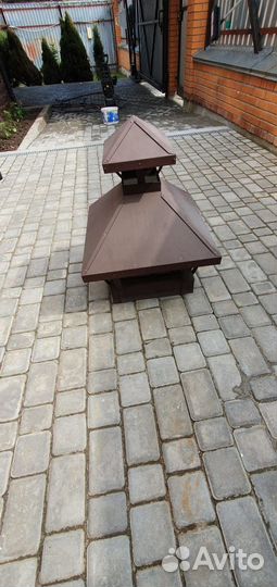Колпак дымник на трубу дымохода 400х400