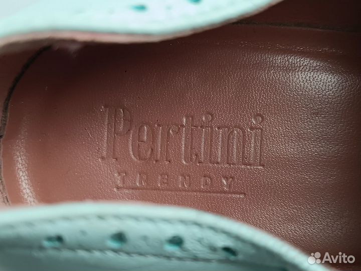 Ботинки оксфорды женские Pertini Испания 39-40