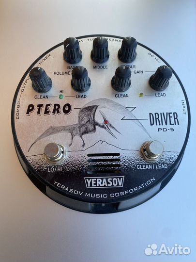 Ламповый предусилитель Yerasov Pterodriver PD-5