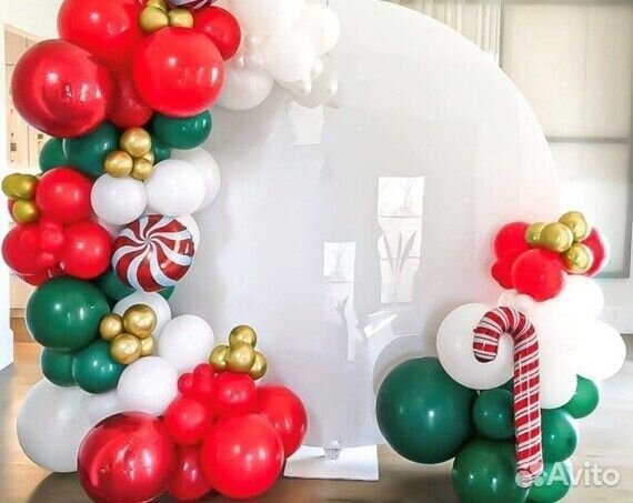 Круглая фотозона на праздник