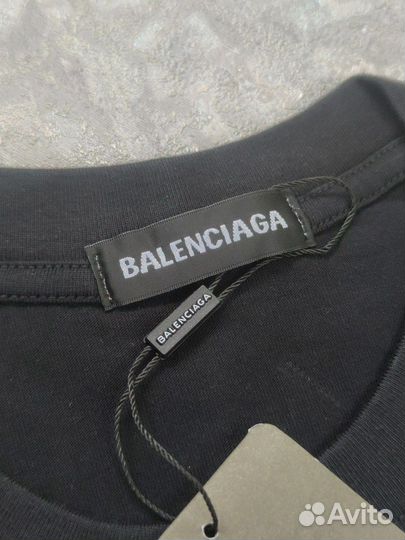 Футболка Balenciaga Scotch