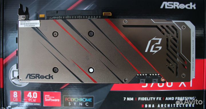 Видеокарта ASRock RX 5700 XT Phantom Gaming Elite