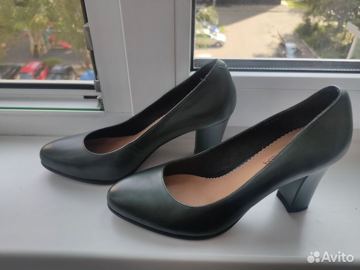 Туфли р.37, натуральная кожа, Siandca