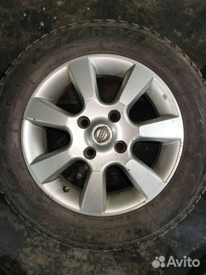 Зимние колеса r15 Nissan Tiida