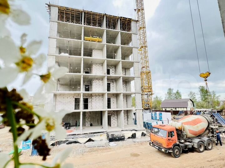 1-к. квартира, 33,3 м², 2/11 эт.