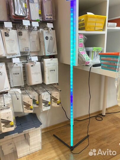 Угловой Rgb торшер