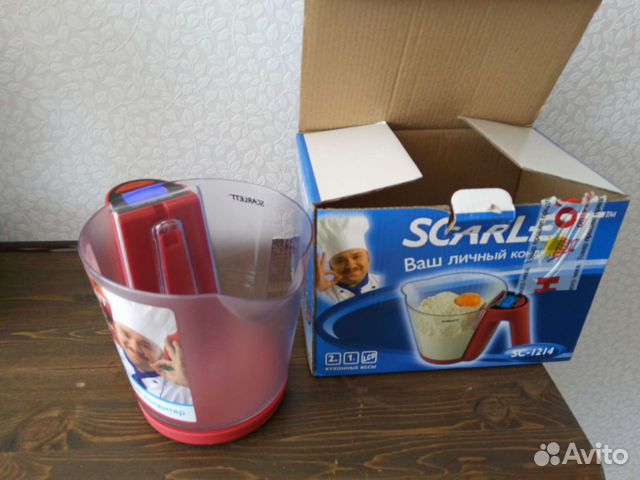 Весы кухонные scarlett SC-1214