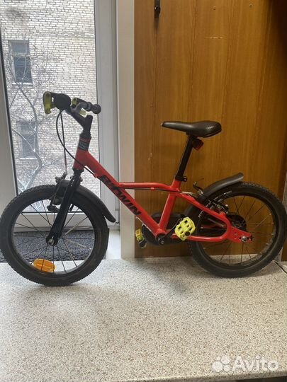 Детский велосипед btwin 16 racing 900