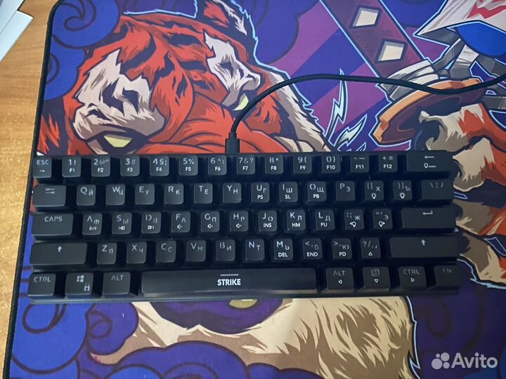 Игровая клавиатура механическая strike