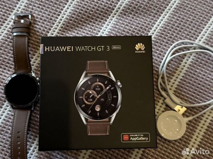 Смарт часы huawei watch gt 3 46mm