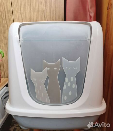Закрытый лоток Moderna (туалет для кошек)