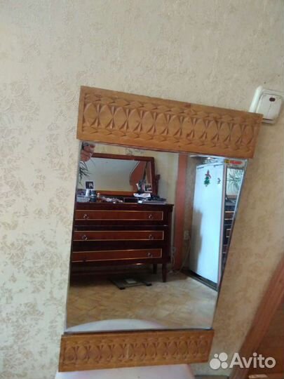 Зеркало.Ссср на деревянной основе