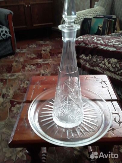 Графин хрустальный СССР