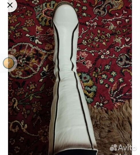 Сапоги ботинки, челси зима, натуральная кожа и мех